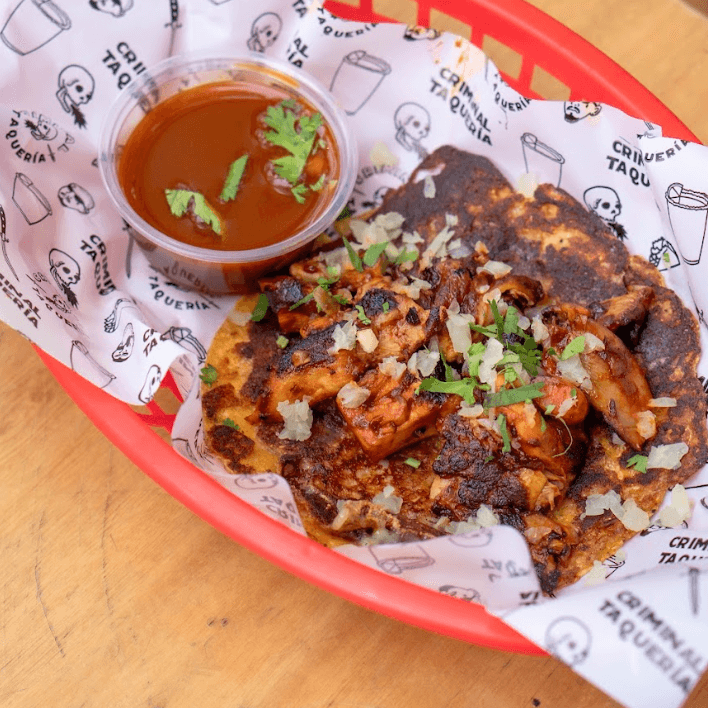 Imagen de Taco vegetariano de orellana x2