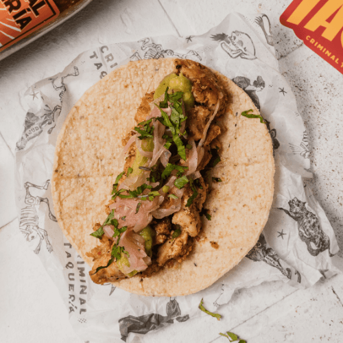 Imagen de Taco de pollo x3