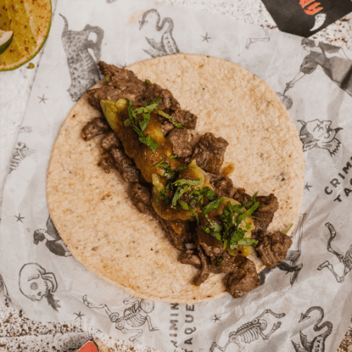 Imagen de Taco arrachera x3